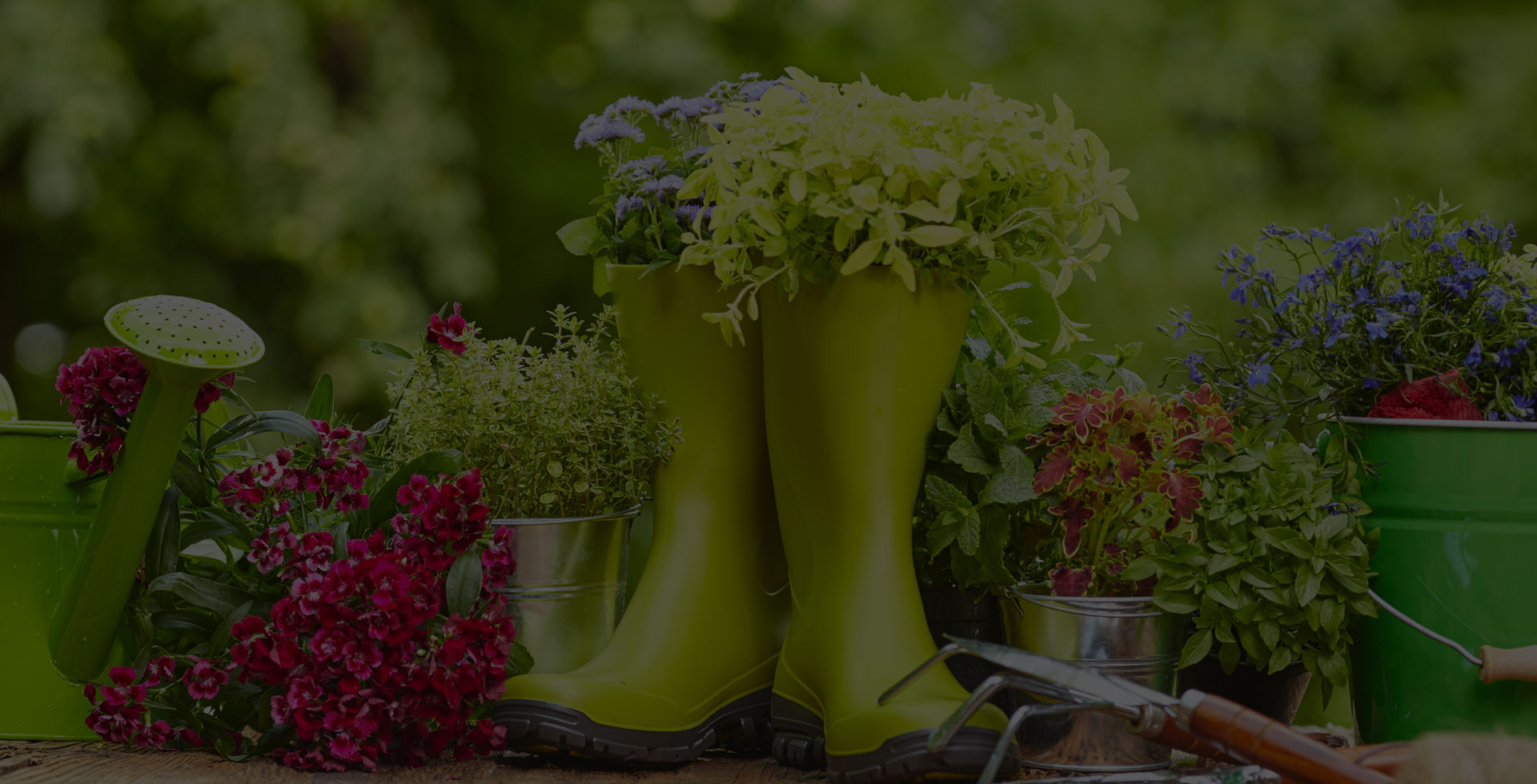 boîte à outils jardin